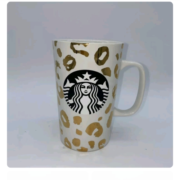 Starbucks cheetah mug